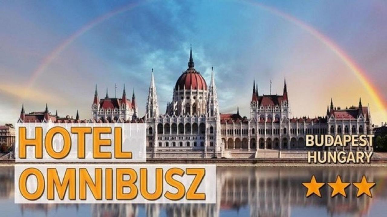 Hotel Omnibusz Budapeste Exterior foto